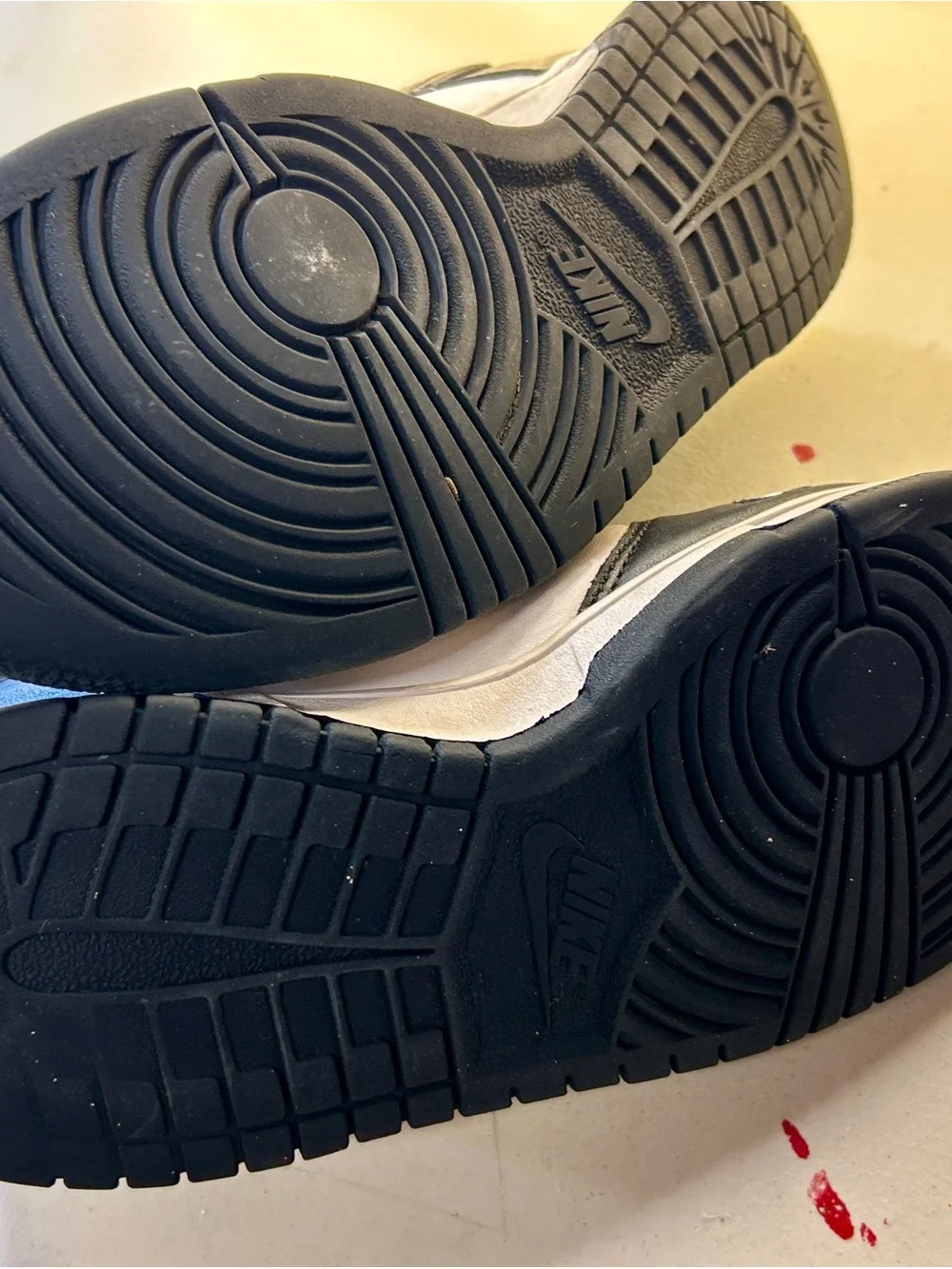 Nike Black and White Low-Top Sneakers